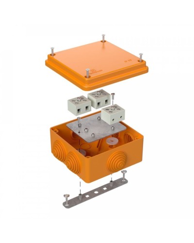 Коробка огнестойкая 100х100х50 (40-0300-FR6.0-6). Коробка огнестойкая для открытой установки. Промрукав в Белгороде