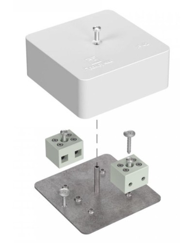 Коробка огнестойкая 75х75х30 (40-0450-FR1.5-4). Коробка огнестойкая для открытой установки. Промрукав в Белгороде