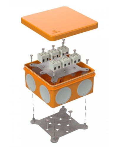 Коробка огнестойкая 60-0300-FR2.5-12 Е15-Е120 100х100х50. Коробка огнестойкая для открытой установки. Промрукав в Белгороде