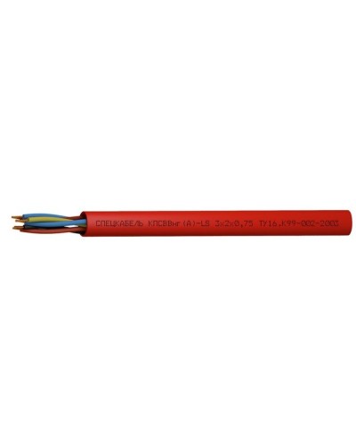 КПСВВнг(А)-LS 4х2х1,5 (Спецкабель). Кабель симметричный для систем сигнализации и управления, групповой прокладки, с пониженным дымо- и газовыделением. Спецкабель в Белгороде