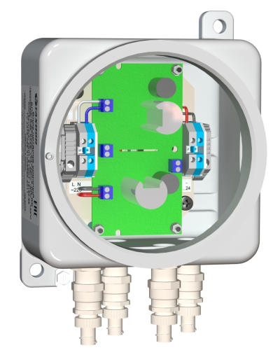 БПУ-2-220VAC-24VDC/2,0A ВБ. Блок питания уличный взрывозащищенный. Тахион в Белгороде