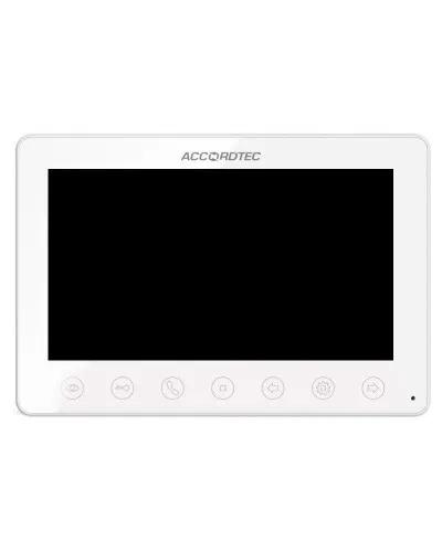 AT-VD751C/M K EXEL WH. Монитор домофона цветной с функцией «свободные руки». AccordTec в Белгороде