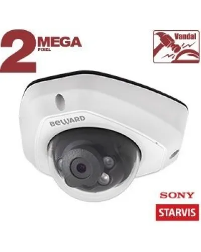 SV2012DM (3,6 мм). Видеокамера IP купольная. Beward в Белгороде