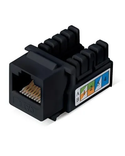 KJ-RJ45-Cat.6-90-BK (9483c): Вставка Keystone Jack RJ-45 в Белгороде