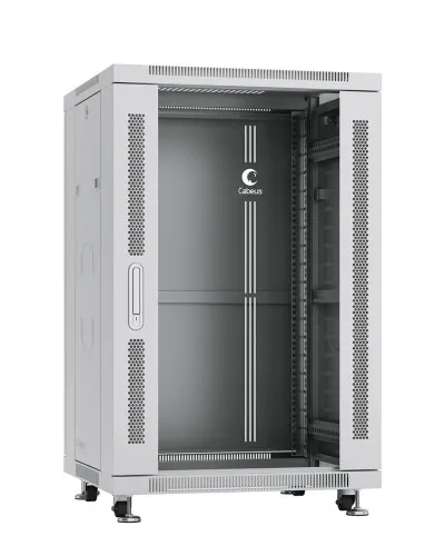 SH-05C-18U60/60 (7043c). Шкаф телекоммуникационный 19 напольный 18U. CABEUS в Белгороде