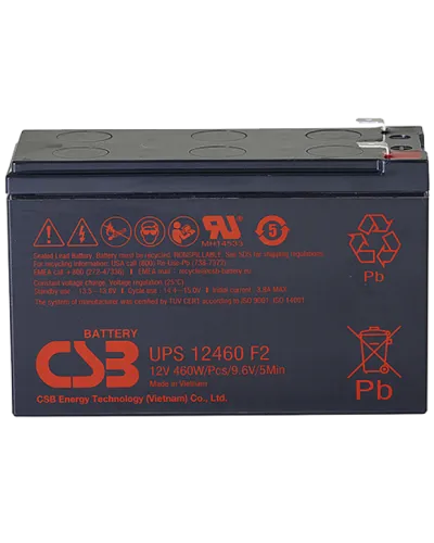CSB UPS 12460. Аккумулятор герметичный свинцово-кислотный. CSB в Белгороде