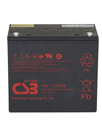 CSB HRL 12200W FR. Аккумулятор герметичный свинцово-кислотный. CSB в Белгороде