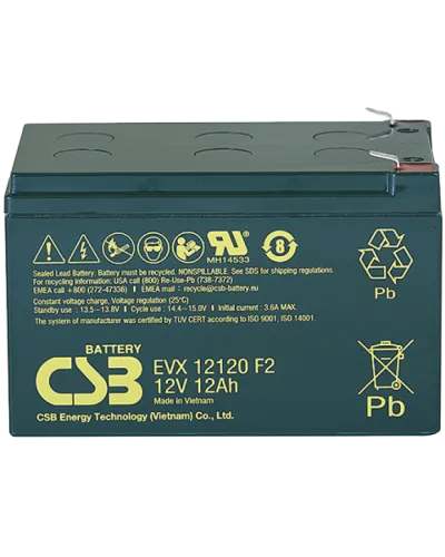 CSB EVX 12120. Аккумулятор герметичный свинцово-кислотный. CSB в Белгороде