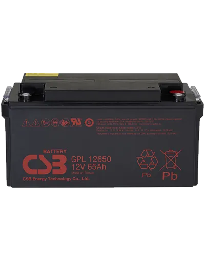CSB GPL 12650. Аккумулятор герметичный свинцово-кислотный. CSB в Белгороде
