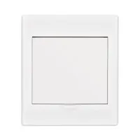 Корпус ЩРН-П 4 модуля IP41 навесной белая дверь (31084DEK). Корпус пластиковый. DEKraft