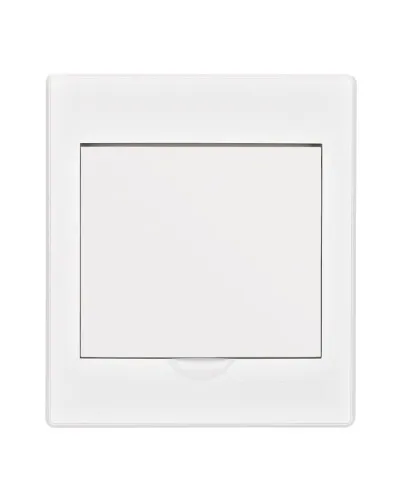 Корпус ЩРН-П 4 модуля IP41 навесной белая дверь (31084DEK). Корпус пластиковый. DEKraft в Белгороде