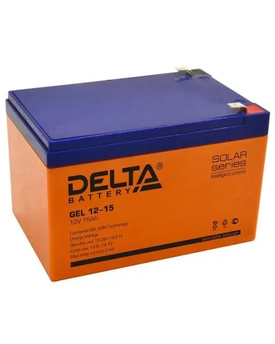 Delta GEL 12-15. Аккумулятор герметичный свинцово-кислотный. Delta в Белгороде