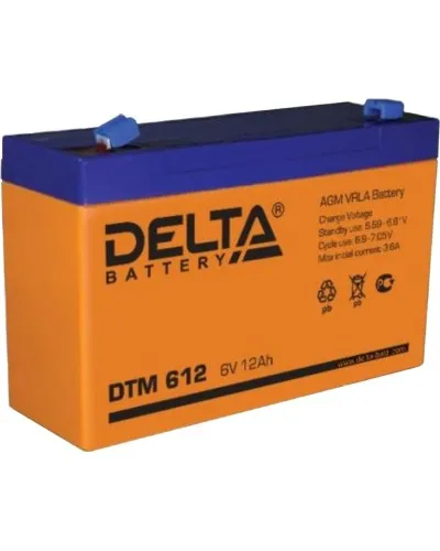 Delta DTM 612. Аккумулятор герметичный свинцово-кислотный. Delta в Белгороде