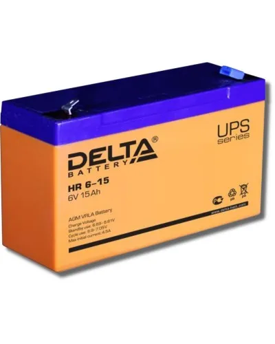 Delta HR 6-15. Аккумулятор герметичный свинцово-кислотный. Delta в Белгороде