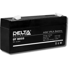 Delta DT 6033. Аккумулятор герметичный свинцово-кислотный. Delta