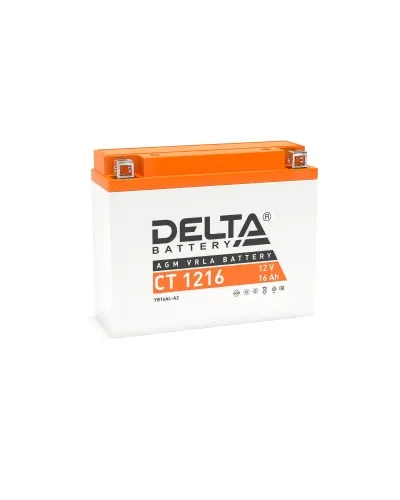 Delta CT 1216. Аккумулятор герметичный свинцово-кислотный стартерный. Delta в Белгороде