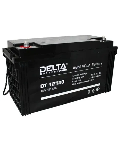 Delta DT 12120. Аккумулятор герметичный свинцово-кислотный. Delta в Белгороде