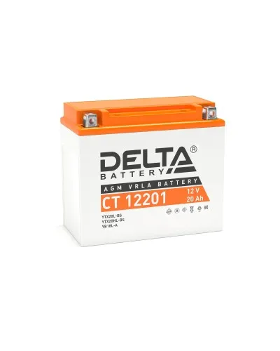 Delta CT 12201. Аккумулятор герметичный свинцово-кислотный стартерный. Delta в Белгороде