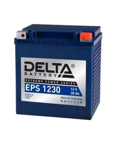 Delta EPS 1230. Аккумулятор герметичный свинцово-кислотный стартерный. Delta в Белгороде