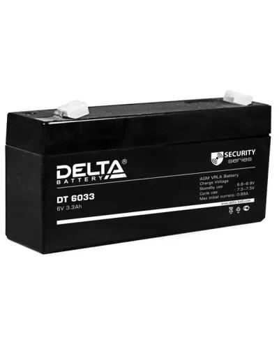 Delta DT 6033 (125мм). Аккумулятор герметичный свинцово-кислотный. Delta в Белгороде