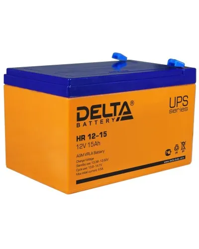 Delta HR 12-15. Аккумулятор герметичный свинцово-кислотный. Delta в Белгороде