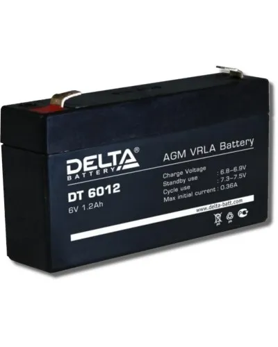 Delta DT 6012. Аккумулятор герметичный свинцово-кислотный. Delta в Белгороде