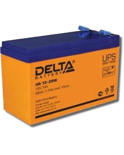 Delta HR 12-28 W. Аккумулятор герметичный свинцово-кислотный. Delta в Белгороде