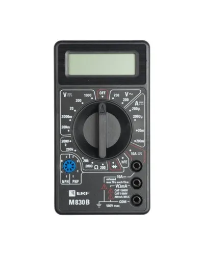 Мультиметр цифровой M830B Master (In-180701-bm830B). Мультиметр цифровой. EKF в Белгороде