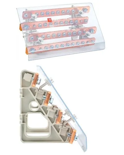 Шинный распределительный блок ШРБ-400 (plc-shrb-400). Шинный распределительный блок ШРБ-400 EKF. EKF в Белгороде