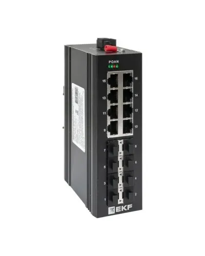 TSX-U-8GX/SFP-8GT. Промышленный неуправляемый коммутатор. EKF в Белгороде