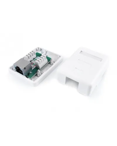 SB1-1-8P8C-C6-SH-WH. Розетка RJ-45. Hyperline в Белгороде