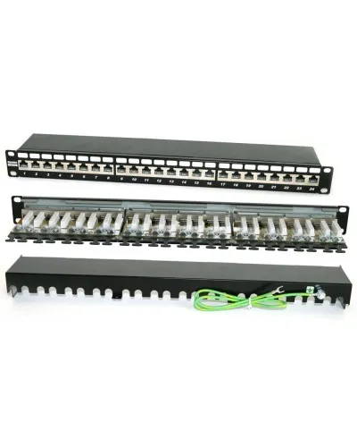 PP2-19-24-8P8C-C6A-SH-110D. Патч-панель 19. Hyperline в Белгороде