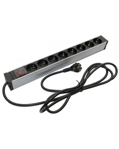 SHZ19-8SH-S-2.5EU. Блок розеток 19. Hyperline в Белгороде