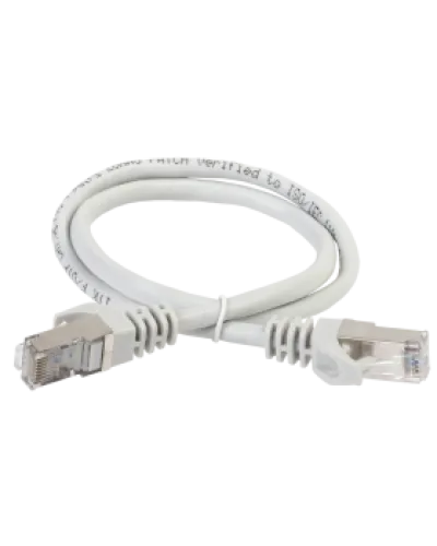 GENERICA Патч-корд кат.5E FTP 3м серый (PC01-C5EF-3M-G). Патч-корд медный. IEK в Белгороде
