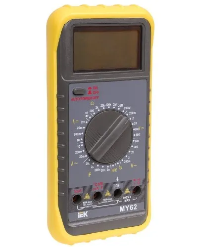 Мультиметр цифровой Professional MY62 (TMD-5S-062). Мультиметр цифровой. IEK в Белгороде