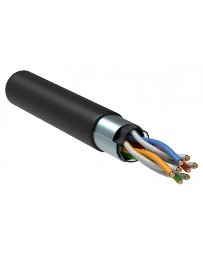 GENERICA F/UTP кат.5E 24AWG 4 пары LDPE черный (BC3-C5E04-339-305-R-G). Кабель «витая пара» (LAN) для структурированных систем связи. IEK в Белгороде