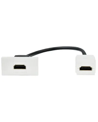 Розетка HDMI M/M PRIMER РКМ-10-00-П белый IEK (PR-KK40D-RH-0-1-K01). Розетка HDMI. IEK в Белгороде
