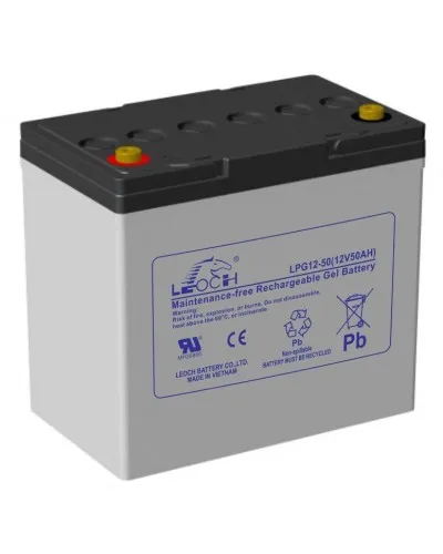 LEOCH LPG 12-50. Аккумулятор герметичный свинцово-кислотный. LEOCH в Белгороде