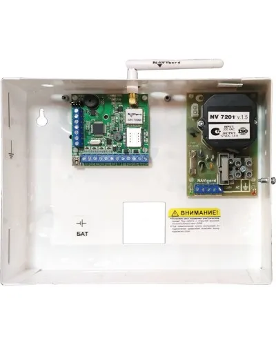 NV 1010c. Устройство оконечное объектовое приемно-контрольное c GSM коммуникатором. NAVIgard в Белгороде