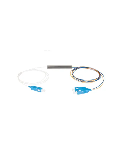 NMF-SPP1X2A1-SCU-M. Сплиттер планарный 1x2, 9/125мкм, SC/UPC, 0.9 мм. NIKOMAX в Белгороде