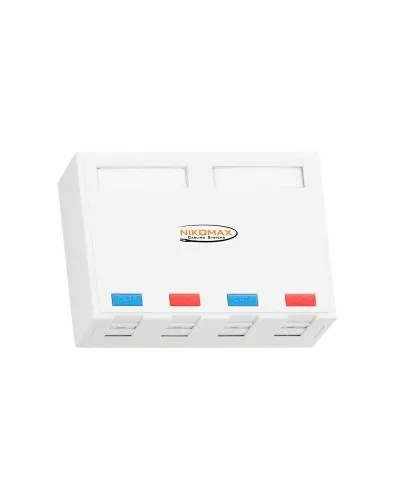 NMC-MB4P-ST-WT. Корпус настенной розетки. NIKOMAX в Белгороде
