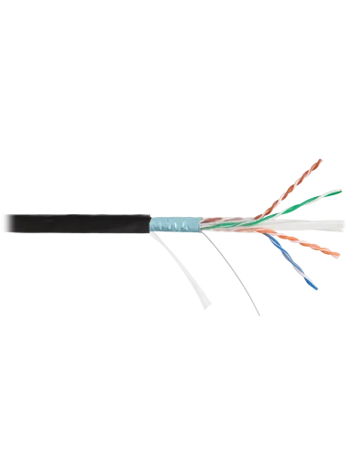 F/UTP 4pair, Cat6a, Solid, In/Out, нг(А)-HF (NMC 4255C-BK). Кабель «витая пара» (LAN) для структурированных систем связи. NIKOMAX в Белгороде