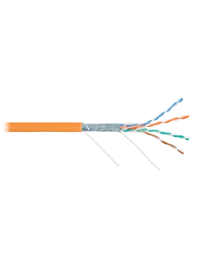 F/UTP 4pair, Cat5e, Solid, In, нг(А)-HF (NMC 4200C-OR). Кабель «витая пара» (LAN) для структурированных систем связи. NIKOMAX в Белгороде