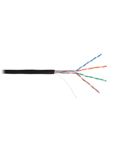 U/UTP 4pair, Cat5e, Solid, In/Out, нг(А)-HF (NMC 9100C-BK). Кабель «витая пара» (LAN) для структурированных систем связи. NIKOMAX в Белгороде