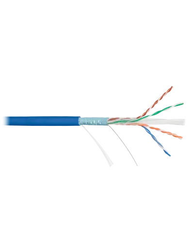 F/UTP 4pair, Cat6, Solid, In, нг(А)-HF (NMC 4240C-BL). Кабель «витая пара» (LAN) для структурированных систем связи. NIKOMAX в Белгороде