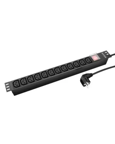 NTSS-PDU-DA2039 гор.размещ. 12xC13 базовые 16A Schuko 2м. Блок розеток 19. NTSS в Белгороде