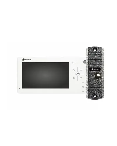 VM-7.0 (w)+ DS-700L (сереб.). Комплект видеодомофона. Optimus в Белгороде