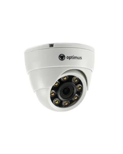 IP-E024.0(2.8)PF_DP03. Видеокамера IP купольная. Optimus в Белгороде