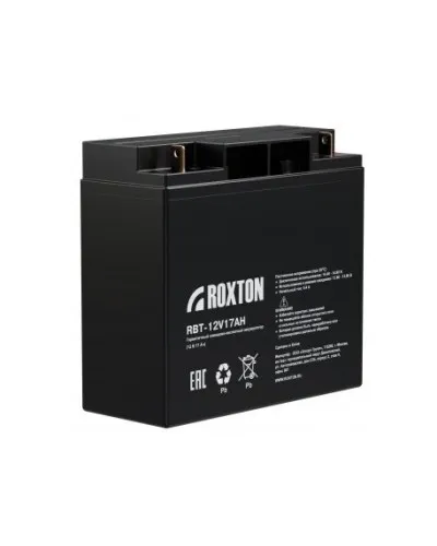 RBT-12V17AH. Аккумулятор герметичный свинцово-кислотный. ROXTON в Белгороде