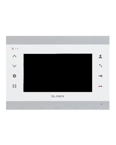 SL-07N Cloud (Silver+White). Монитор домофона цветной с функцией «свободные руки». SLINEX в Белгороде